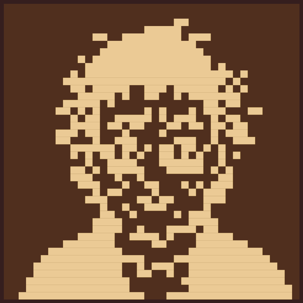 SNORMIE pixel portrait