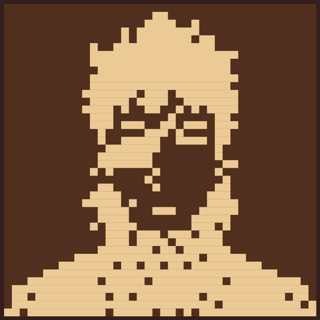 SNORMIE pixel portrait